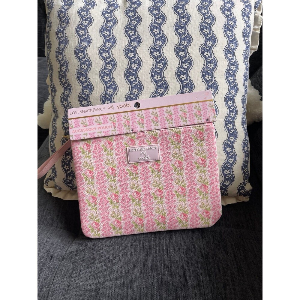 Love Shack Fancy Target - Yoobi Blooming Heirloom Flat Zip Pencil Case